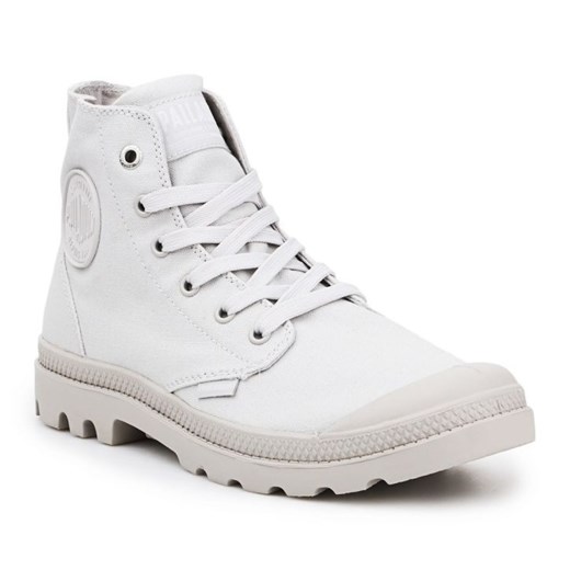 Buty Palladium Pampa Hi Mono Moonstruck 73089-055 białe ze sklepu ButyModne.pl w kategorii Trampki damskie - zdjęcie 177967403