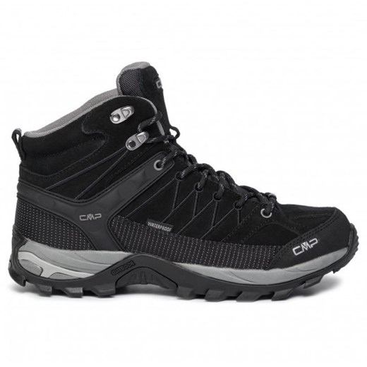 Buty CMP Rigel Mid 3Q12947-73UC czarne ze sklepu ButyModne.pl w kategorii Buty trekkingowe męskie - zdjęcie 177967430