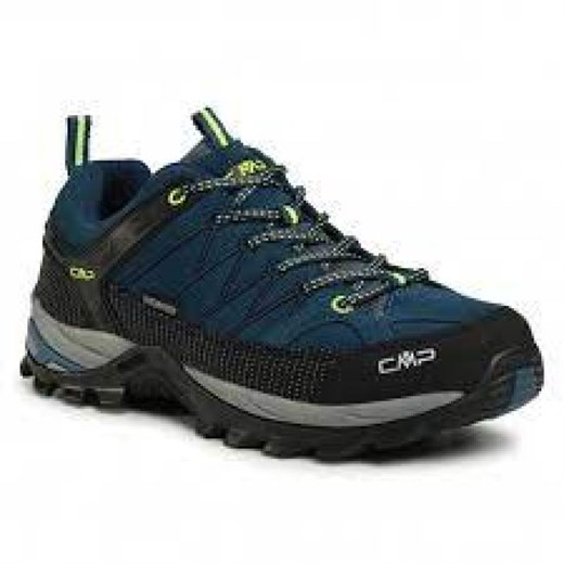 Buty CMP Rigel Low 3Q13247-08MF niebieskie ze sklepu ButyModne.pl w kategorii Buty trekkingowe męskie - zdjęcie 177967433