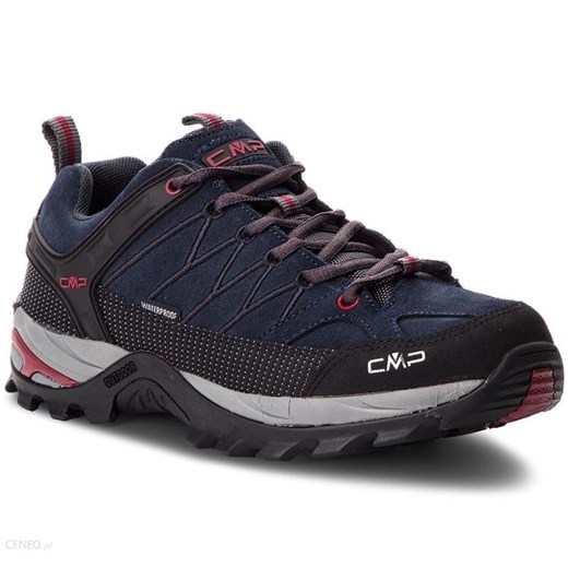Buty CMP Rigel Low 3Q13247-62BN niebieskie ze sklepu ButyModne.pl w kategorii Buty trekkingowe męskie - zdjęcie 177967434
