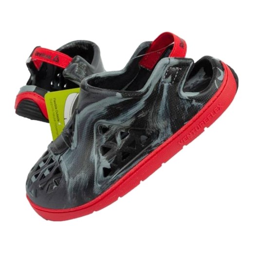 Sandały Reebok Ventureflex CM9149 czarne ze sklepu ButyModne.pl w kategorii Buty sportowe dziecięce - zdjęcie 177967484