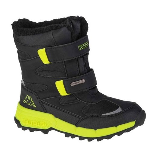 Buty Kappa Cekis Tex K 260903K-1133 czarne ze sklepu ButyModne.pl w kategorii Buty zimowe dziecięce - zdjęcie 177967521