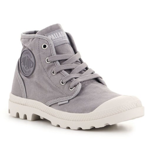 Buty Palladium Us Pampa Hi F 92352-071-M Gray Flannel szare ze sklepu ButyModne.pl w kategorii Buty sportowe damskie - zdjęcie 177967543