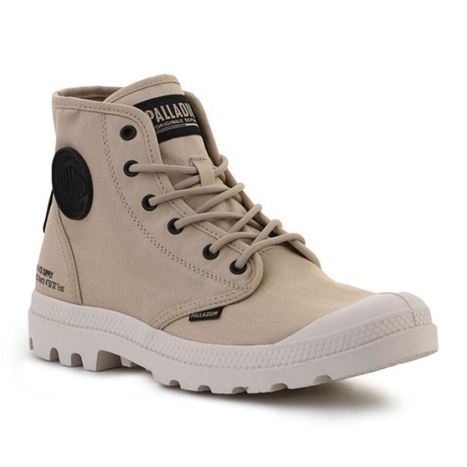 Buty Palladium Pampa Hi Htg Supply 77356-274-M beżowy ze sklepu ButyModne.pl w kategorii Workery damskie - zdjęcie 177967821