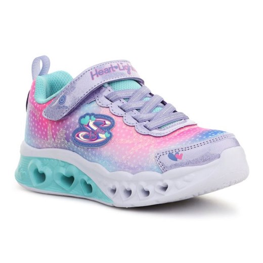 Buty Skechers S Lights Flutter Heart Lights  302315-LVMT różowe ze sklepu ButyModne.pl w kategorii Buty sportowe dziecięce - zdjęcie 177967834