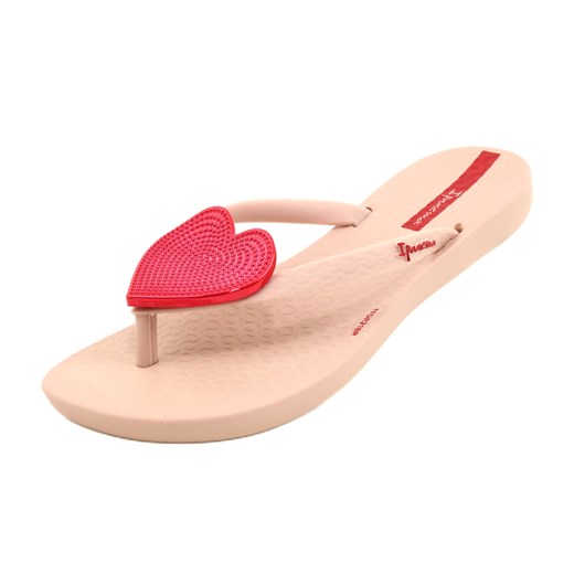 Klapki/Japonki MAXI FASHION KIDS Ipanema 82598 z Serduszkiem różowe ze sklepu ButyModne.pl w kategorii Klapki dziecięce - zdjęcie 177967882