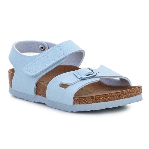 Sandały Birkenstock Colorado Kids 1021687 Light Blue niebieskie ze sklepu ButyModne.pl w kategorii Sandały dziecięce - zdjęcie 177967933
