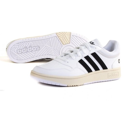 Buty adidas Hoops 3.0 GY5434 białe ze sklepu ButyModne.pl w kategorii Buty sportowe męskie - zdjęcie 177967941