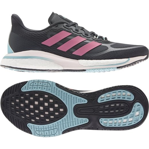 Buty do biegania adidas Supernova + S42720 czarne 40 2/3 ButyModne.pl