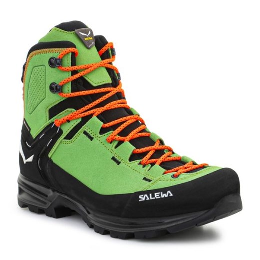 Buty Salewa Mtn Trainer 2 Mid Gtx 61397-5660 czarne ze sklepu ButyModne.pl w kategorii Buty trekkingowe męskie - zdjęcie 177967961