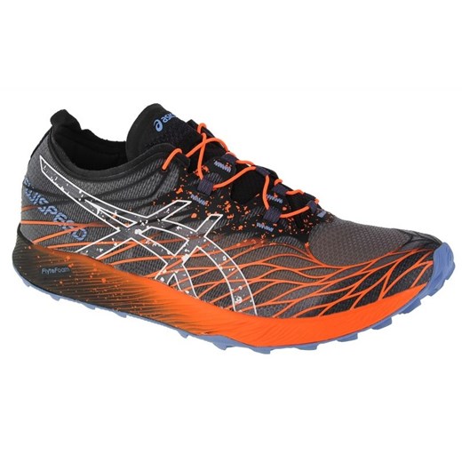 Buty biegowe Asics Fujispeed 1011B330-001 szare szare ze sklepu ButyModne.pl w kategorii Buty sportowe męskie - zdjęcie 177967981