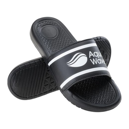 AquaWave Klapki Arwedi 92800331119 czarne ze sklepu ButyModne.pl w kategorii Klapki męskie - zdjęcie 177968031