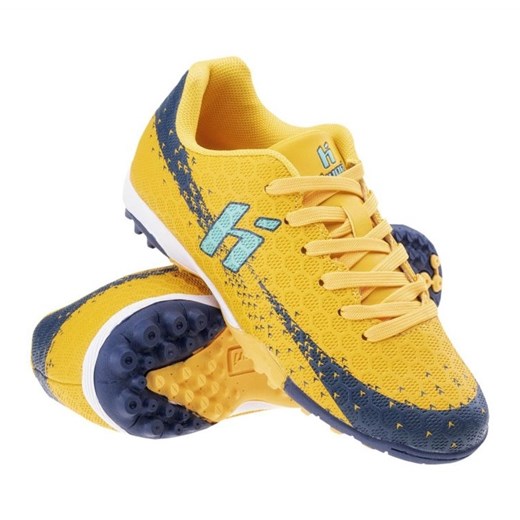 Buty piłkarskie Huari Recoleti Tf 92800402403 żółte żółcie ze sklepu ButyModne.pl w kategorii Buty sportowe dziecięce - zdjęcie 177968064