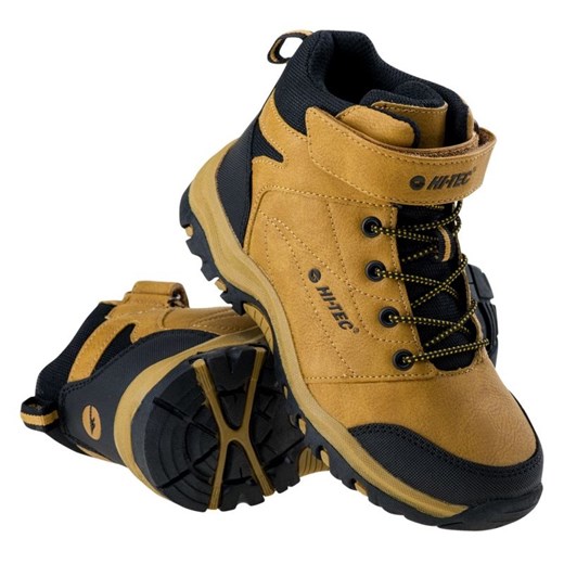 Buty Hi-Tec Canori Mid  92800287335 brązowe ze sklepu ButyModne.pl w kategorii Buty zimowe dziecięce - zdjęcie 177968150