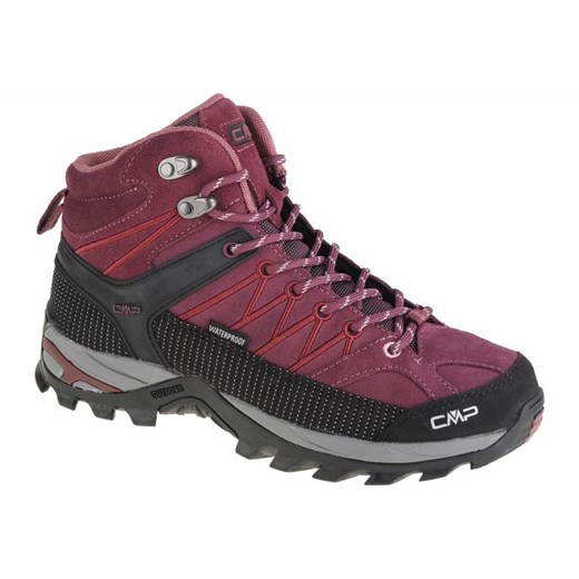 Buty CMP Rigel Mid 3Q12946-H910 fioletowe ze sklepu ButyModne.pl w kategorii Buty trekkingowe damskie - zdjęcie 177968192