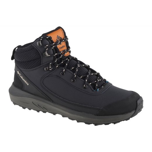 Buty Columbia Trailstorm Peak Mid 1987041010 czarne ze sklepu ButyModne.pl w kategorii Buty trekkingowe męskie - zdjęcie 177968253