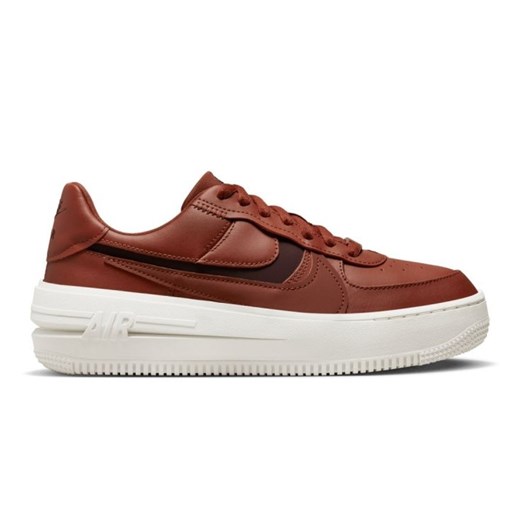 Buty Nike Air Force 1 PLT.AF.ORM DJ9946-603 brązowe ze sklepu ButyModne.pl w kategorii Buty sportowe damskie - zdjęcie 177968261