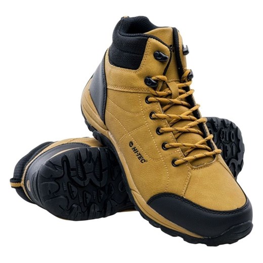 Buty Hi-Tec Canori Mid 92800210751 brązowe ze sklepu ButyModne.pl w kategorii Buty trekkingowe męskie - zdjęcie 177968373