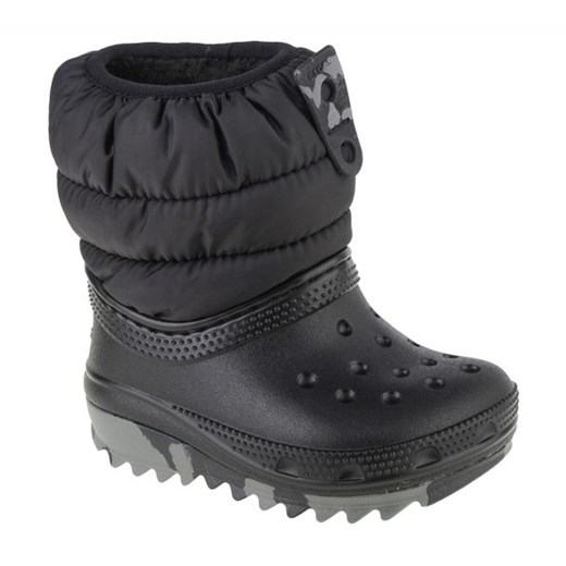 Buty Crocs Classic Neo Puff Boot Toddler 207683-001 czarne ze sklepu ButyModne.pl w kategorii Buciki niemowlęce - zdjęcie 177968393