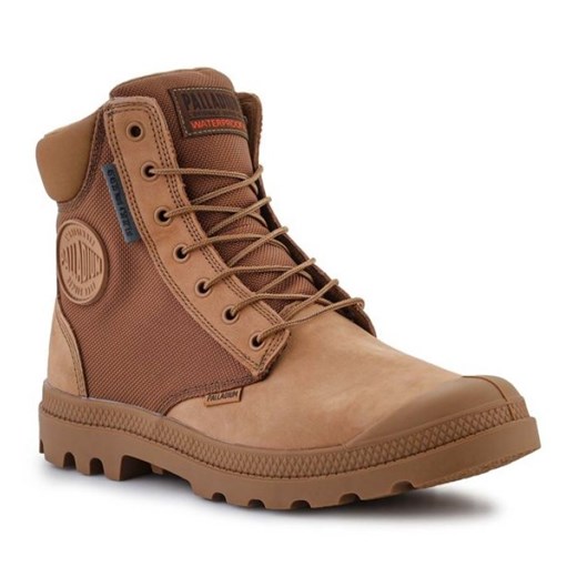 Buty Palladium Pampa Sc Wpn U-S  77235-252-M brązowe ze sklepu ButyModne.pl w kategorii Buty zimowe męskie - zdjęcie 177968431