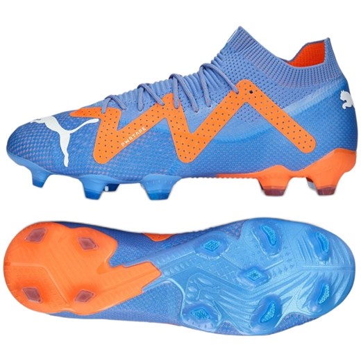Buty piłkarskie Puma Future Ultimate FG/AG 107165 01 niebieskie niebieskie Puma 40 ButyModne.pl
