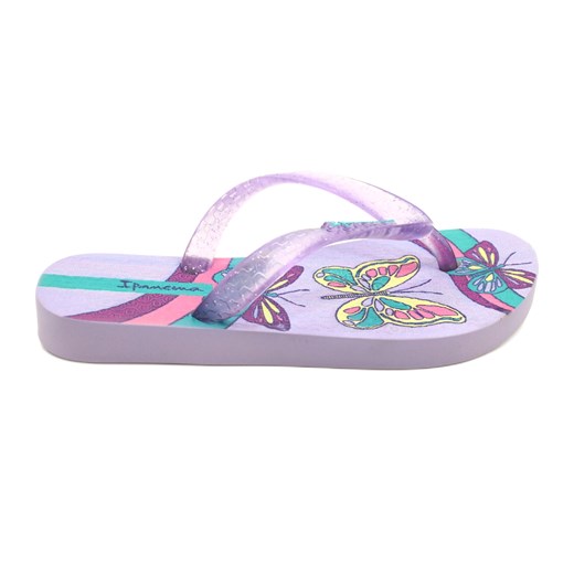 Klapki W Motyle Dziecięce Ipanema 83348 AI746 LILAC fioletowe ze sklepu ButyModne.pl w kategorii Klapki dziecięce - zdjęcie 177968633