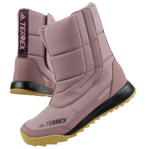 Buty śniegowce Adidas Terrex Choleah Boot W GX8687 fioletowe ze sklepu ButyModne.pl w kategorii Śniegowce damskie - zdjęcie 177968724