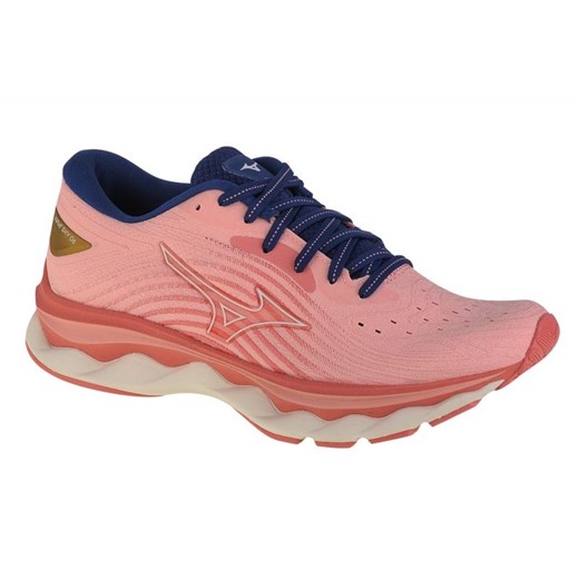 Buty Mizuno Wave Sky 6 W J1GD220273 różowe ze sklepu ButyModne.pl w kategorii Buty sportowe damskie - zdjęcie 177968773