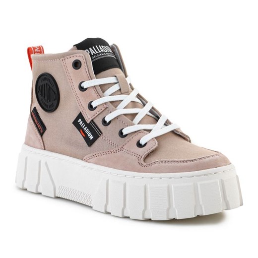 Buty Palladium Pallatower Hi W 98573-662-M beżowy ze sklepu ButyModne.pl w kategorii Buty sportowe damskie - zdjęcie 177968880