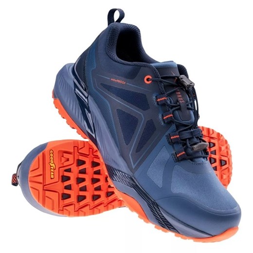 Buty Elbrus Omelio Wp Gr M 92800490733 niebieskie ze sklepu ButyModne.pl w kategorii Buty trekkingowe męskie - zdjęcie 177968904