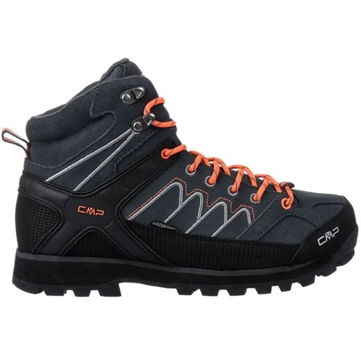 Buty CMP Moon Mid Wp trekkingowe M 31Q4797U423 szare ze sklepu ButyModne.pl w kategorii Buty trekkingowe męskie - zdjęcie 177968911
