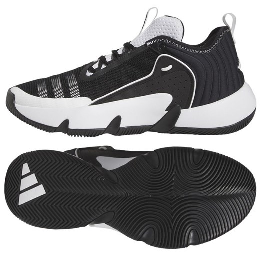 Buty adidas Trae Unlimited M HQ1020 czarne czarne ze sklepu ButyModne.pl w kategorii Buty sportowe męskie - zdjęcie 177968984