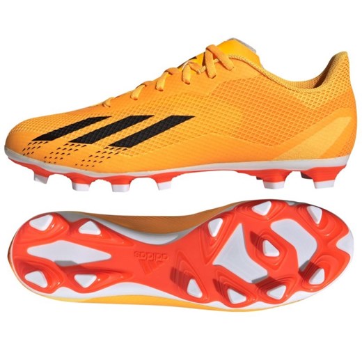 Buty piłkarskie adidas X Speedportal.4 Fg M GZ2460 pomarańczowe pomarańcze i czerwienie ze sklepu ButyModne.pl w kategorii Buty sportowe męskie - zdjęcie 177969010