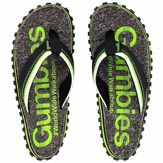 Japonki Gumbies Cairns M 810084110324 czarne ze sklepu ButyModne.pl w kategorii Klapki męskie - zdjęcie 177969110