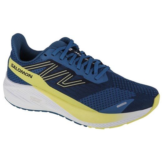 Buty Salomon Aero Blaze Wide M 472113 niebieskie ze sklepu ButyModne.pl w kategorii Buty sportowe męskie - zdjęcie 177969132