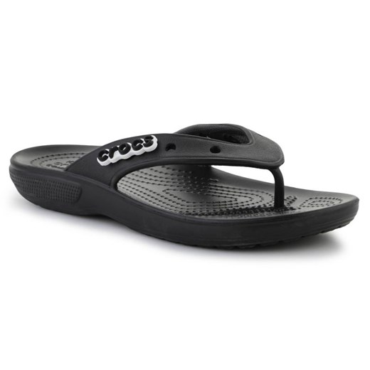 Japonki Crocs Classic Flip 207713-001 czarne ze sklepu ButyModne.pl w kategorii Klapki męskie - zdjęcie 177969144