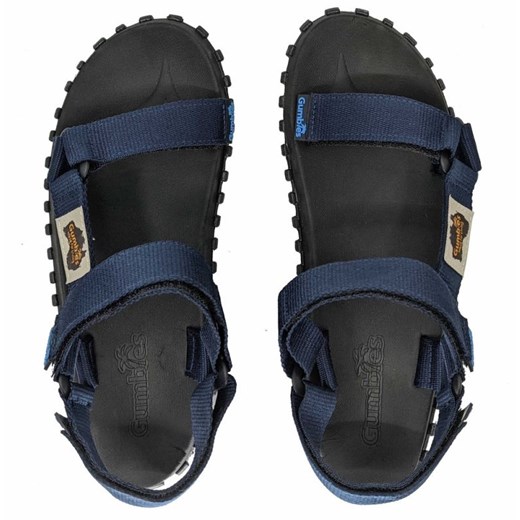 Sandały Gumbies Scrambler Sandal G-SC-UNI-NAVY niebieskie ze sklepu ButyModne.pl w kategorii Sandały męskie - zdjęcie 177969171