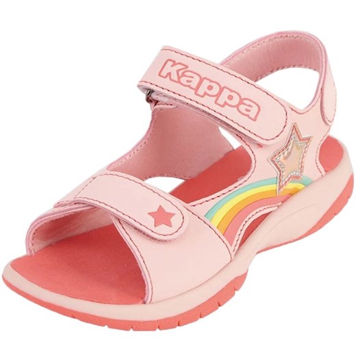Sandały Kappa Pelangi G 261042K 2129 różowe ze sklepu ButyModne.pl w kategorii Sandały dziecięce - zdjęcie 177969190