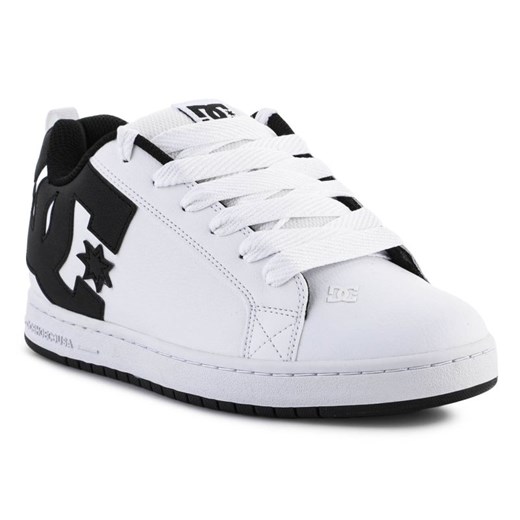 Buty DC Court Graffik M 300529-WLK białe ze sklepu ButyModne.pl w kategorii Trampki męskie - zdjęcie 177969281