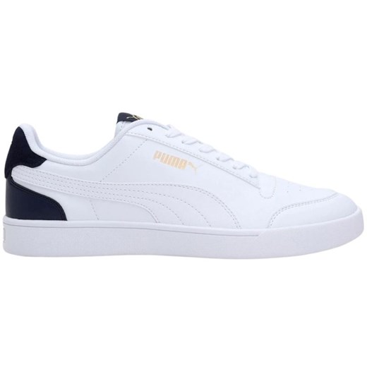 Buty męskie Puma Shuffle M 309668 05 białe ze sklepu ButyModne.pl w kategorii Trampki męskie - zdjęcie 177969352