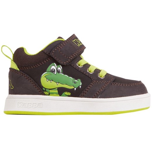 Buty Kappa Rajo M Jr 280004M 5033 brązowe ze sklepu ButyModne.pl w kategorii Buty sportowe dziecięce - zdjęcie 177969472