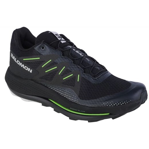 Buty do biegania Salomon Pulsar Trail M 473852 czarne ze sklepu ButyModne.pl w kategorii Buty sportowe męskie - zdjęcie 177969512