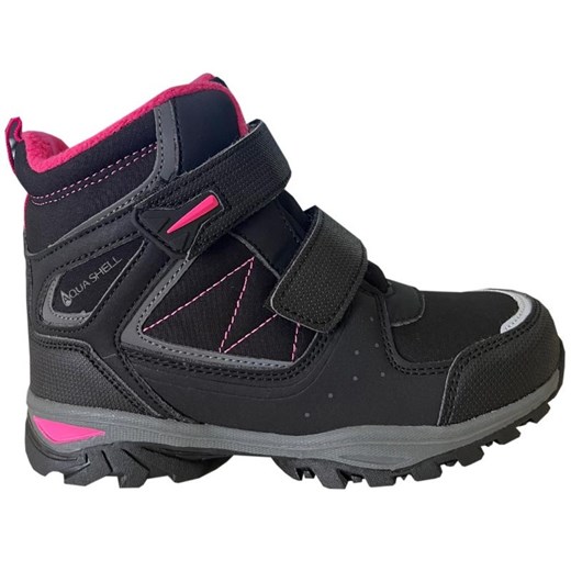 Buty Lee Cooper  LCJ-23-01-2061K czarne ze sklepu ButyModne.pl w kategorii Buty zimowe dziecięce - zdjęcie 177969621
