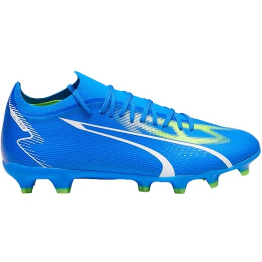 Buty piłkarskie Puma Ultra Match FG/AG 107347 03 niebieskie ze sklepu ButyModne.pl w kategorii Buty sportowe męskie - zdjęcie 177969643
