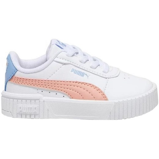 Buty Puma Carina 2.0 Ac 386187 12 białe ze sklepu ButyModne.pl w kategorii Trampki dziecięce - zdjęcie 177969723