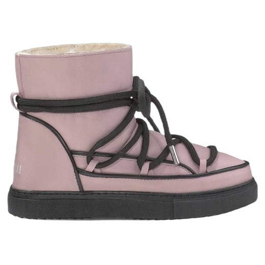 Buty Inuiki Full Leather Pastelle 70202-088 różowe ze sklepu ButyModne.pl w kategorii Śniegowce damskie - zdjęcie 177969732