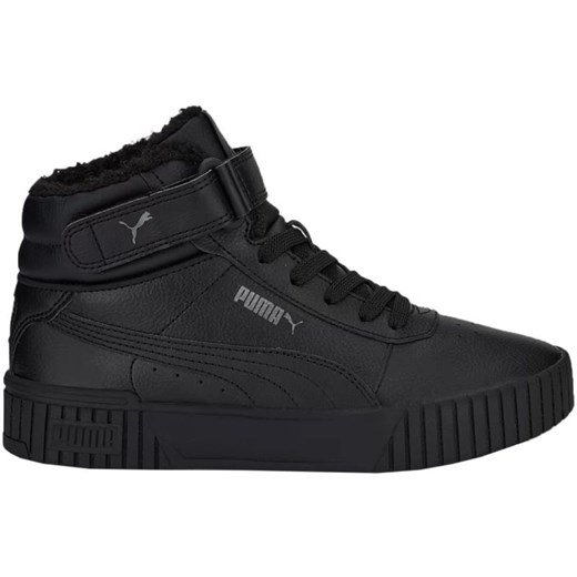 Buty Puma Carina 2.0 Mid Wtr 387380 01 czarne ze sklepu ButyModne.pl w kategorii Buty sportowe dziecięce - zdjęcie 177969744