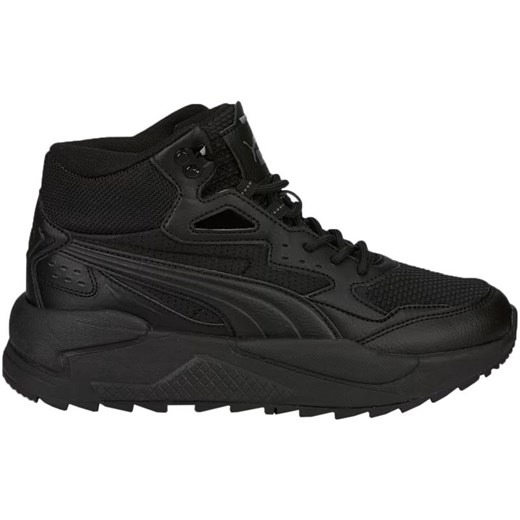 Buty Puma X-Ray Speed Mid Wtr 387385 01 czarne ze sklepu ButyModne.pl w kategorii Buty sportowe dziecięce - zdjęcie 177969750