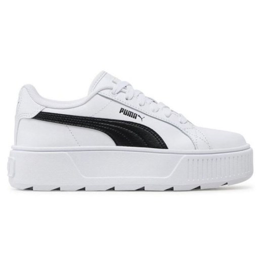 Buty Puma Karmen L W 384615 02 białe ze sklepu ButyModne.pl w kategorii Trampki damskie - zdjęcie 177969854