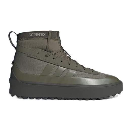 Buty adidas Znsored High Gore-Tex M IE9408 zielone ze sklepu ButyModne.pl w kategorii Buty zimowe męskie - zdjęcie 177969902